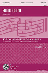 Salve Regina SSAA choral sheet music cover